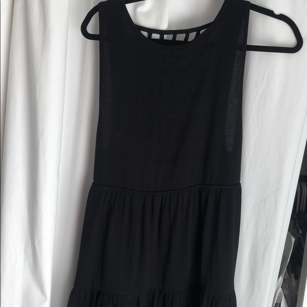 Black billabong dress/coverup open back